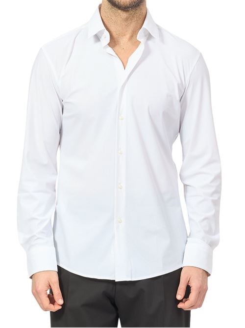 Camicia uomo bianca in poliammide Hugo Boss | 50503554100